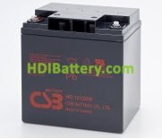 Bateria de Plomo 12 Voltios HR-12120W CSB